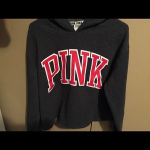 Victoria Secret Cropped Hoodie
